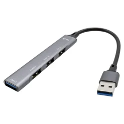 i-Tec - Hub - 1 x SuperSpeed USB 3.0 + 3 x USB 2.0 - de bureau