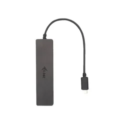 i-Tec - Hub - 2 x SuperSpeed USB 3.0 + 2 x USB-C 3.1 Gen 1 - de bureau