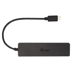 i-Tec - Hub - 2 x SuperSpeed USB 3.0 + 2 x USB-C 3.1 Gen 1 - de bureau