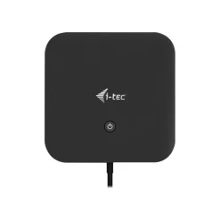 i-Tec - Station d'accueil - USB-C 3.1 Gen 2 / Thunderbolt 3 - HDMI, DP - GigE - 112 Watt - avec chargeur universel i-Tec 112 W - Europe