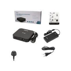 i-Tec - Station d'accueil - USB-C 3.1 Gen 2 / Thunderbolt 3 - HDMI, DP - GigE - 112 Watt - avec chargeur universel i-Tec 112 W - Europe