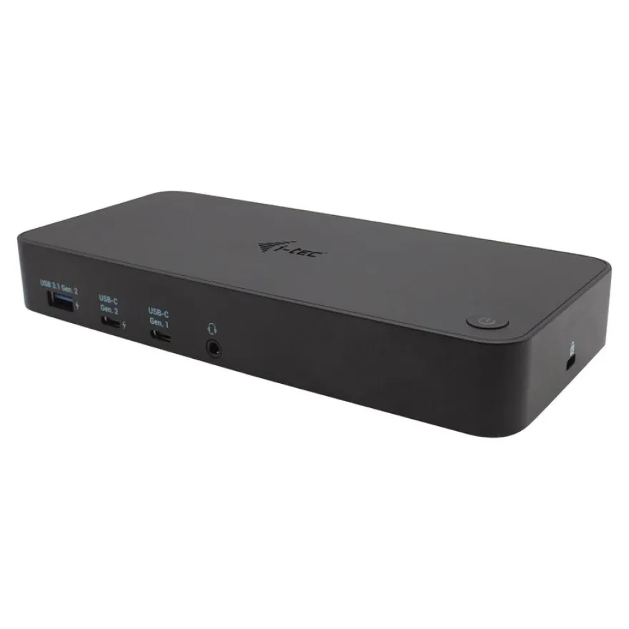 i-Tec - Station d'accueil - USB-C / Thunderbolt 3 - HDMI, DP - GigE