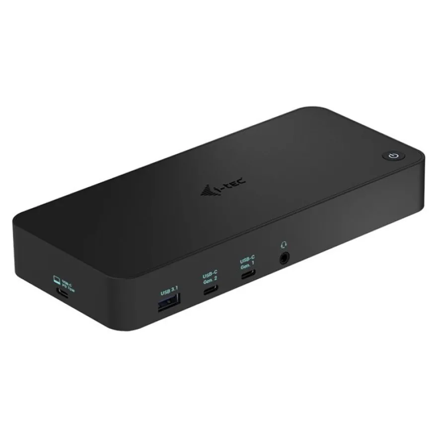 i-Tec - Station d'accueil - USB-C / Thunderbolt 3 - HDMI, DP - GigE