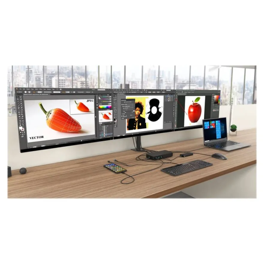 i-Tec - Station d'accueil - USB-C / Thunderbolt 3 - HDMI, DP - GigE