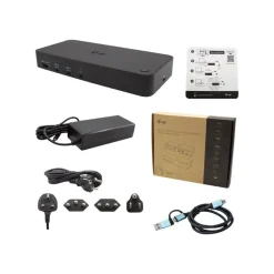 i-Tec - Station d'accueil - USB-C / Thunderbolt 3 - HDMI, DP - GigE