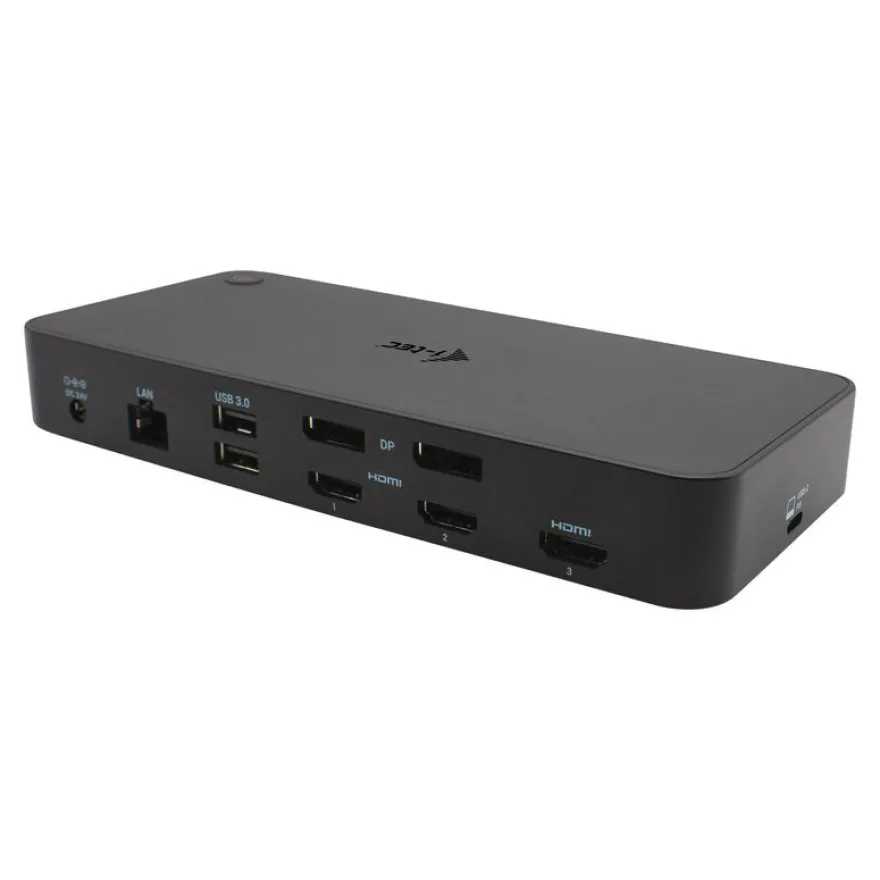 i-Tec - Station d'accueil - USB-C / Thunderbolt 3 - HDMI, DP - GigE