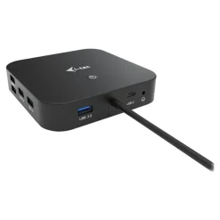 i-Tec - Station d'accueil - USB-C 3.1 / Thunderbolt 3 - HDMI, DP++ - GigE