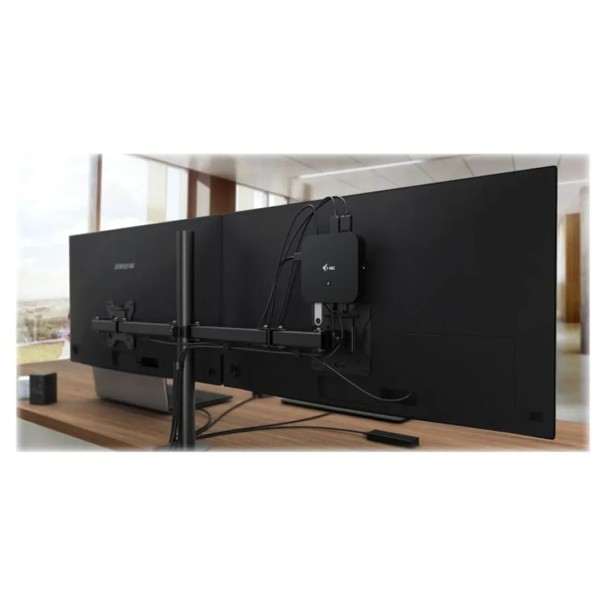i-Tec - Station d'accueil - USB-C 3.1 / Thunderbolt 3 - HDMI, DP++ - GigE