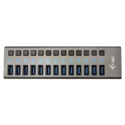 i-Tec USB 3.0 Charging HUB - Hub - 13 x SuperSpeed USB 3.0 - de bureau
