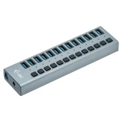 i-Tec USB 3.0 Charging HUB - Hub - 13 x SuperSpeed USB 3.0 - de bureau