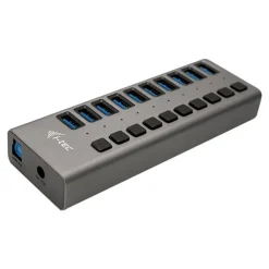 i-Tec USB 3.0 Charging HUB - Hub - 10 x SuperSpeed USB 3.0 - de bureau