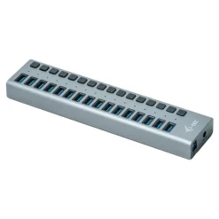 i-Tec USB 3.0 Charging HUB - Hub - 16 x SuperSpeed USB 3.0 - de bureau