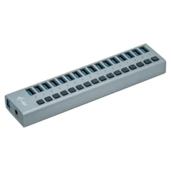 i-Tec USB 3.0 Charging HUB - Hub - 16 x SuperSpeed USB 3.0 - de bureau