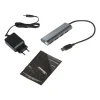 i-Tec USB 3.0 Metal Charging HUB - Hub - 4 x SuperSpeed USB 3.0 - de bureau