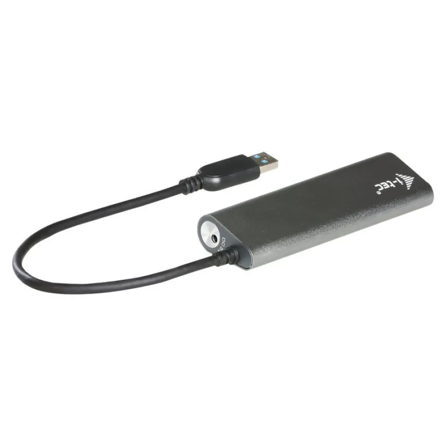 i-Tec USB 3.0 Metal Charging HUB - Hub - 4 x SuperSpeed USB 3.0 - de bureau