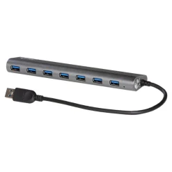 i-Tec USB 3.0 Metal Charging HUB - Hub - 7 x SuperSpeed USB 3.0 - de bureau