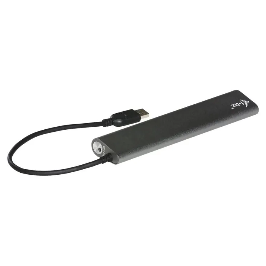 i-Tec USB 3.0 Metal Charging HUB - Hub - 7 x SuperSpeed USB 3.0 - de bureau