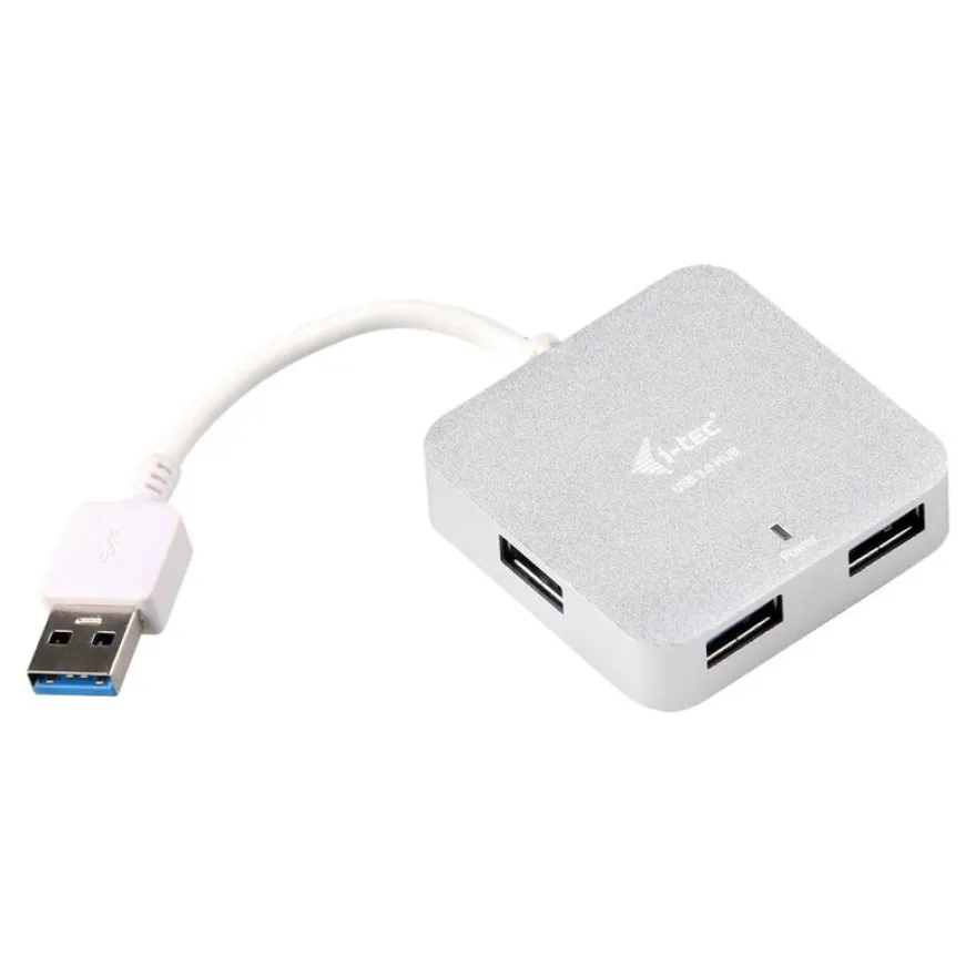i-Tec USB 3.0 Metal Passive HUB - Hub - 4 x SuperSpeed USB 3.0