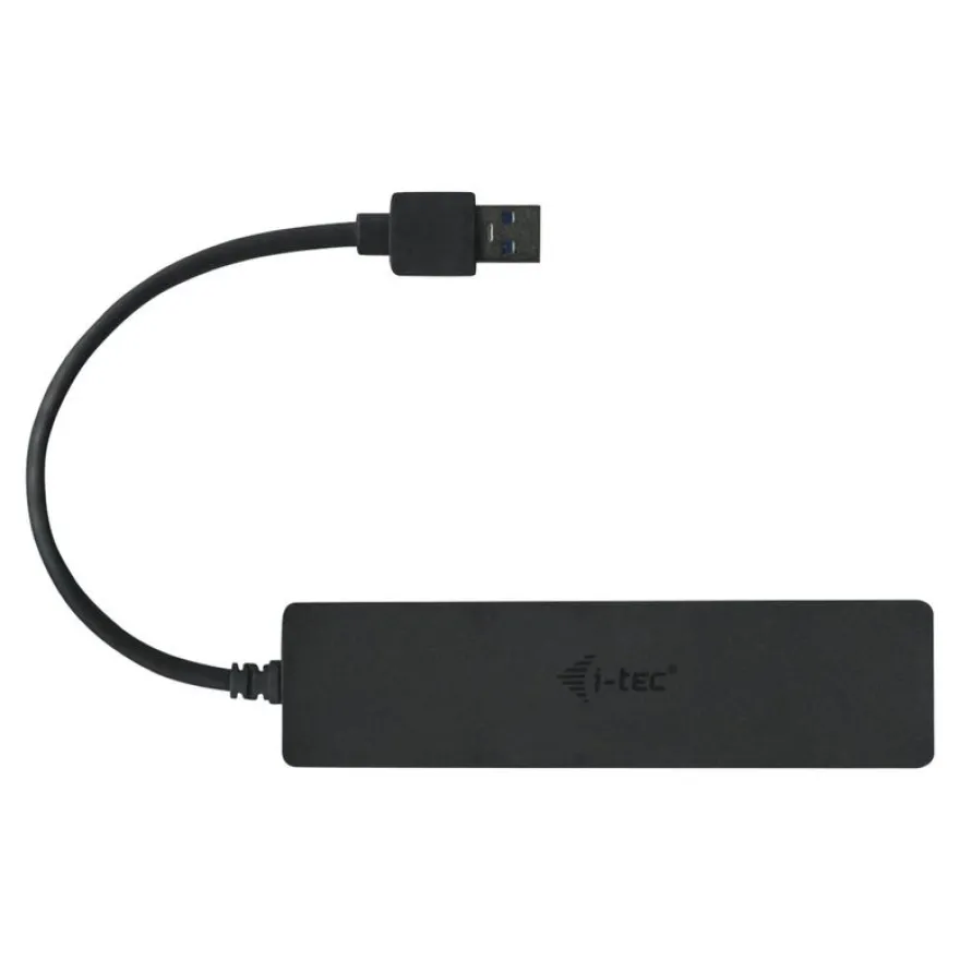 i-Tec USB 3.0 Slim Passive HUB - Hub - 4 x SuperSpeed USB 3.0 - de bureau