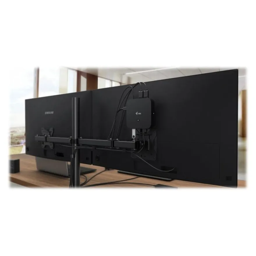 i-Tec USB-C - Station d'accueil - USB-C / Thunderbolt 3 - 2 x DP - GigE