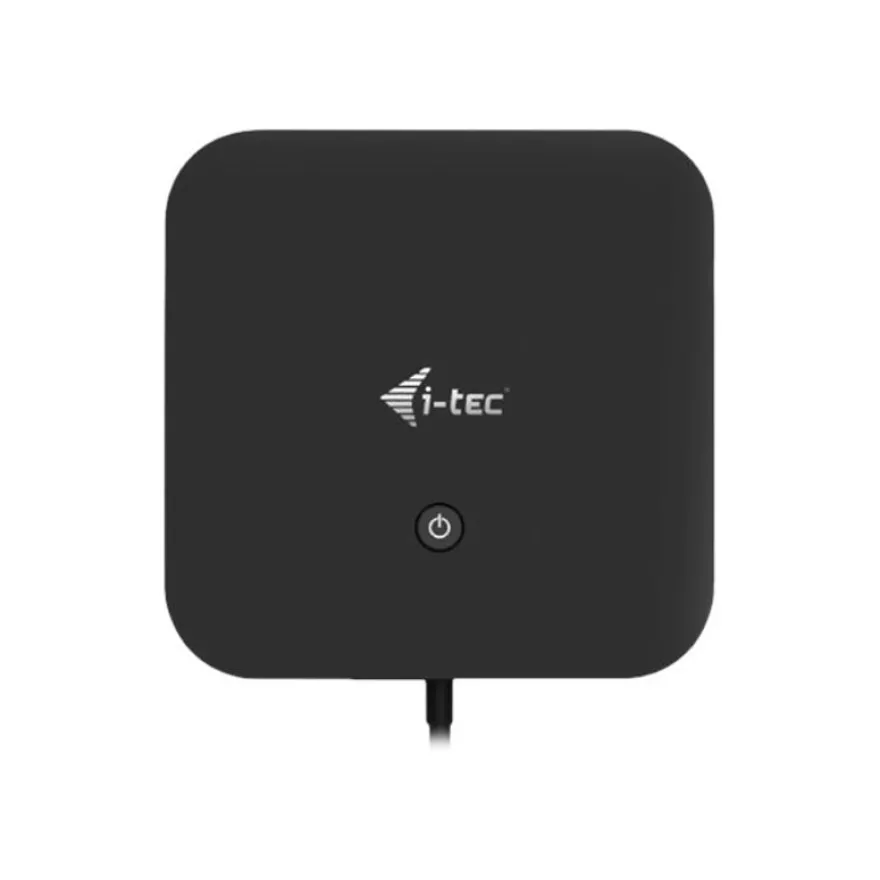 i-Tec USB-C - Station d'accueil - USB-C / Thunderbolt 3 - 2 x DP - GigE