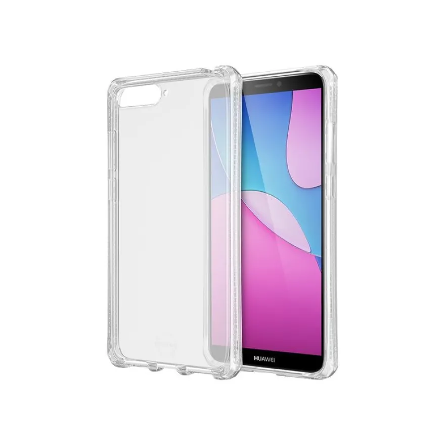 ITSKINS Spectrum - Coque de protection pour Huawei Y6 2018 - transparent