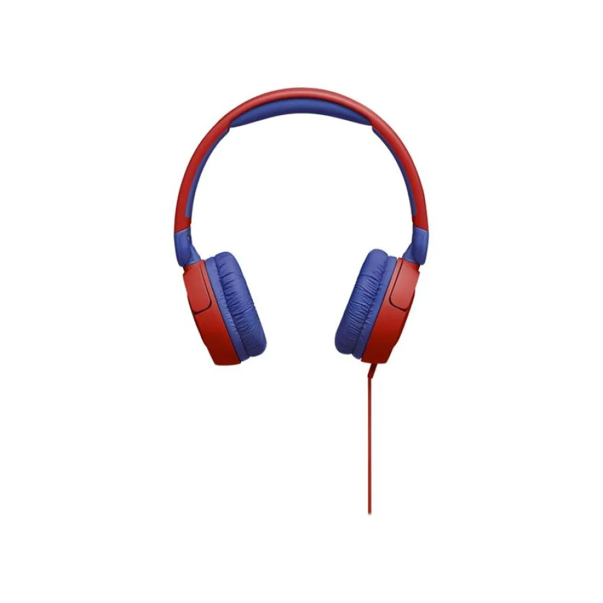 JBL Jr310 - casque filaire avec micro pour enfant - rouge
