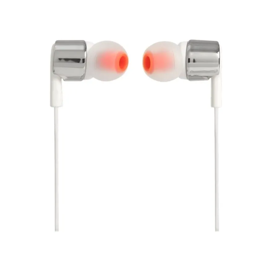 JBL T210 - écouteurs filaires avec micro - gris