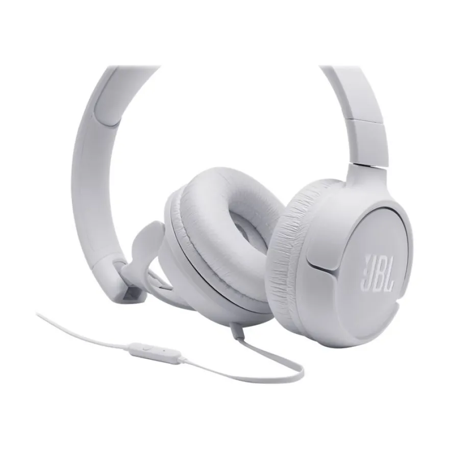JBL Tune 501 - Casque filaire avec micro - blanc