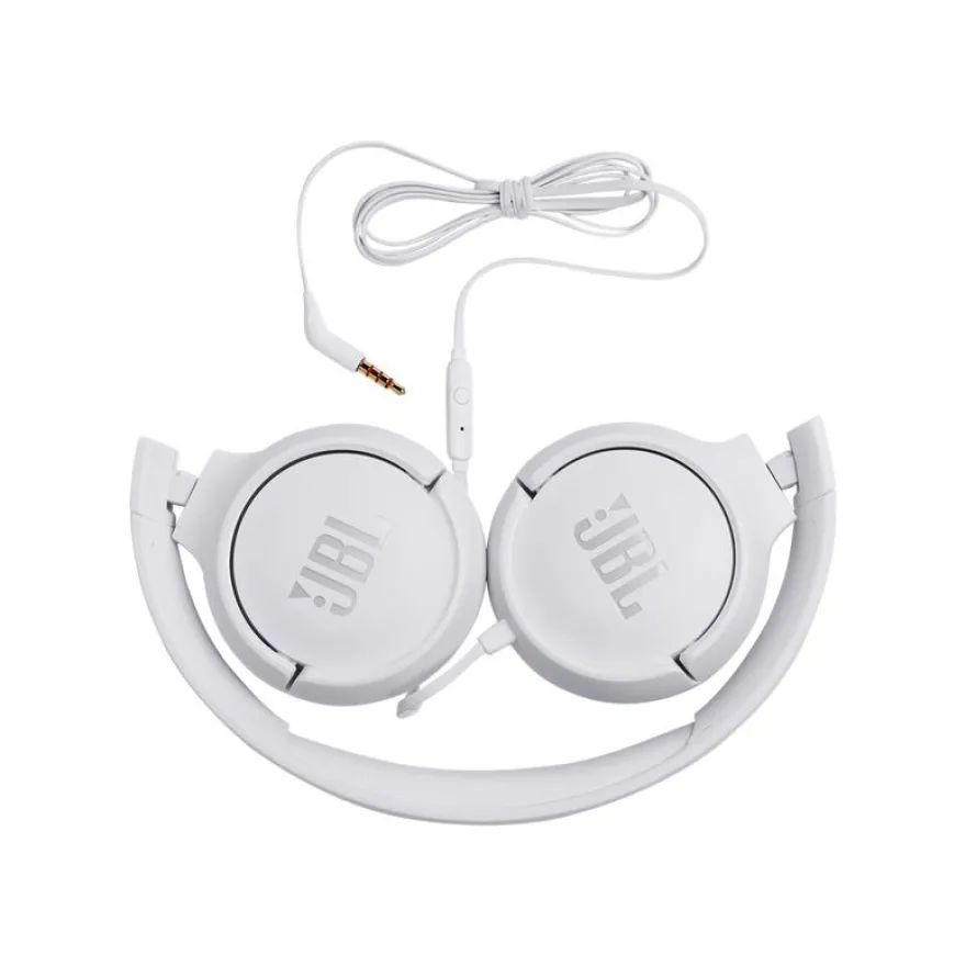 JBL Tune 501 - Casque filaire avec micro - blanc