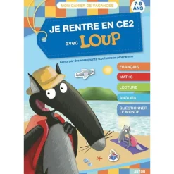 Je - Rentre - en - CE2 - avec - Loup