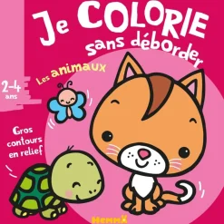 Je colorie sans déborder (2-4 ans) - Les animaux