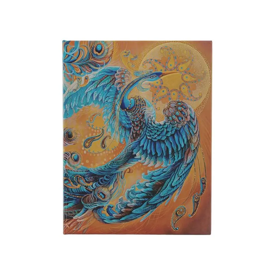 Journal - 17,5 x 23 cm - 144 pages - skybird - orange - Paperblanks