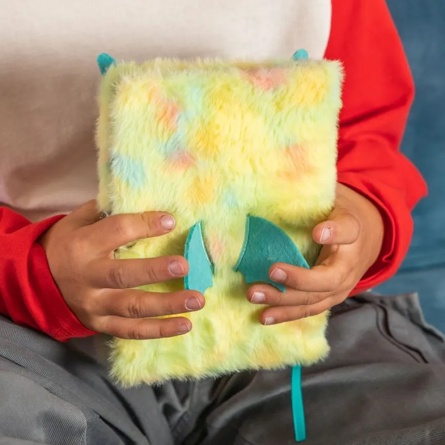Journal intime peluche Monstre Back2Fun
