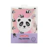 Journal secret Panda pour enfants avec cadenas - clés et crayon - carnet A5 holographique à 80 pages lignées - cadeau original Back2Fun