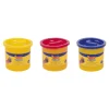 JOVI BLANDIVER - 3 pots de pâte à modeler - 110 g - jaune, bleu clair, rouge rojo
