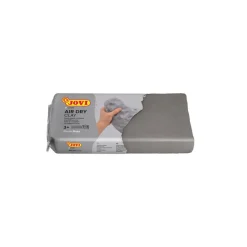 Jovi Pâte Autodurcissante Air Dry 250 g – Gris, Facile à Modeler et Séchage à l’Air