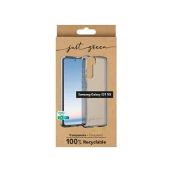 Just Green - coque de protection pour Samsung S21- transparent