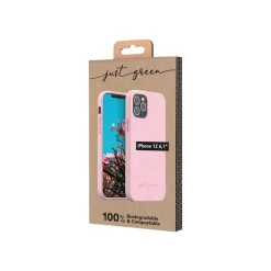 Just Green - coque de protection pour iPhone 12/12 Pro - baby pink