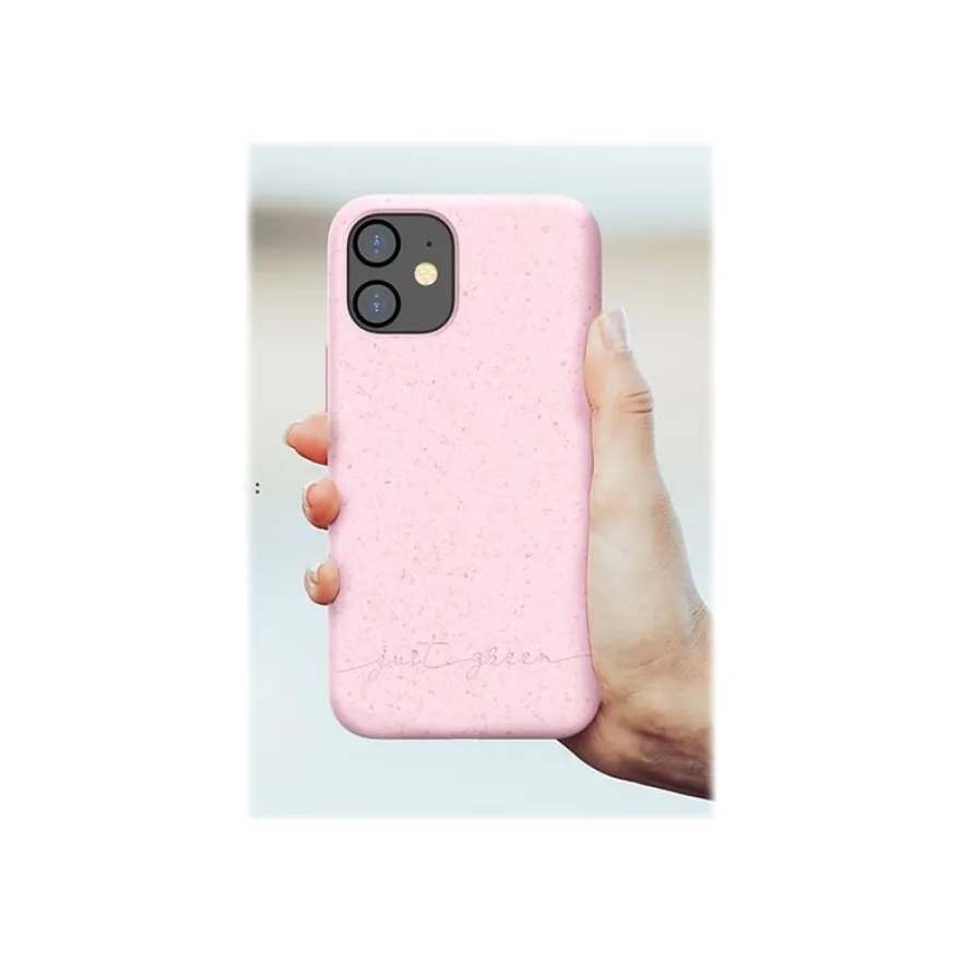 Just Green - coque de protection pour iPhone 12 mini - baby pink