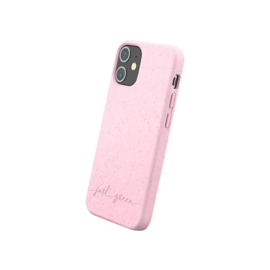 Just Green - coque de protection pour iPhone 12 mini - baby pink