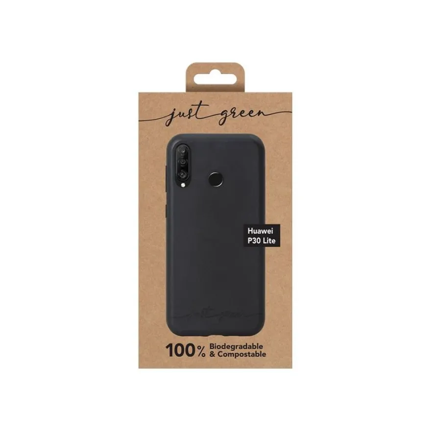 Just Green - Coque de protection pour Huawei P30 Lite - noir