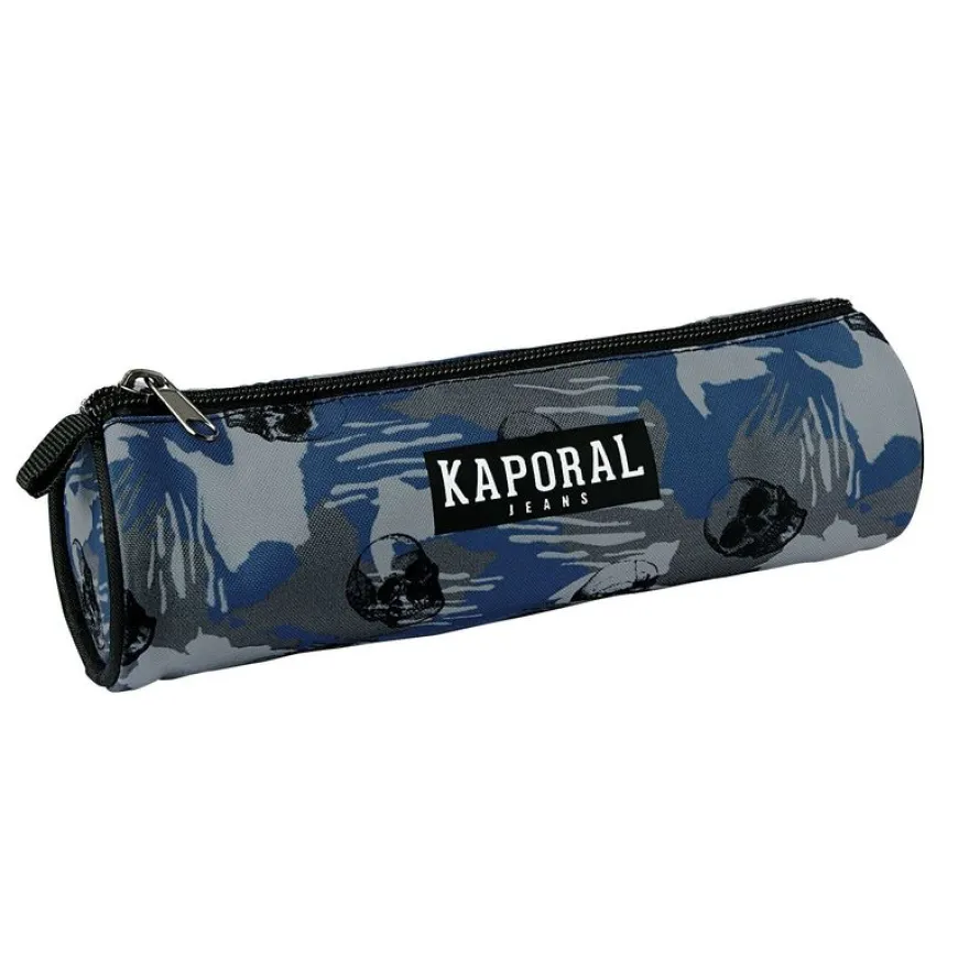 Kaporal - Trousse ronde 1 compartiment - 8 coloris disponibles - Oberthur