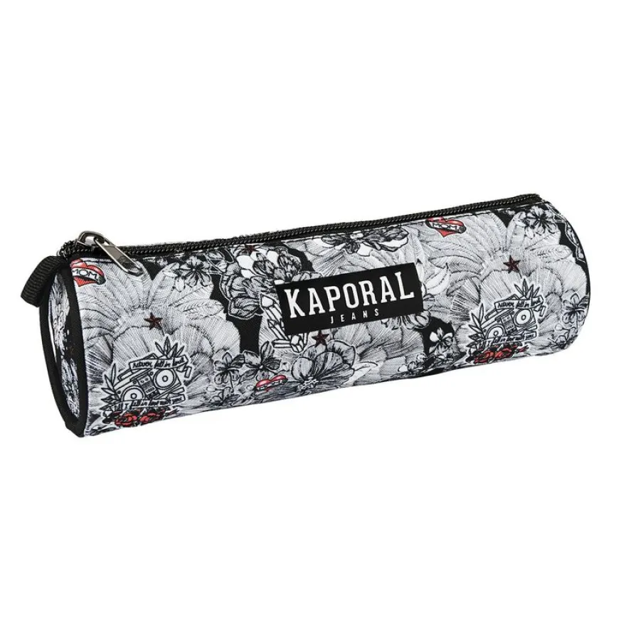 Kaporal - Trousse ronde 1 compartiment - 8 coloris disponibles - Oberthur