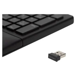 Kensington Pro Fit Ergo - clavier sans fil Azerty - noir