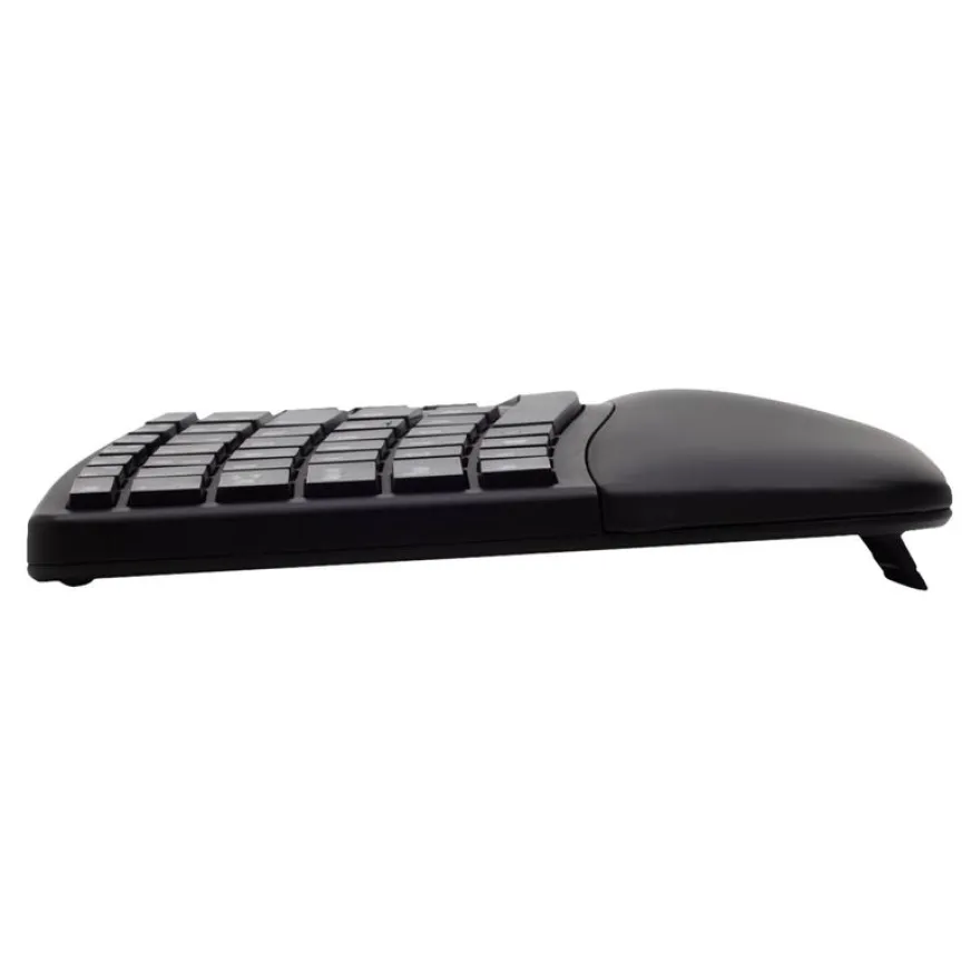 Kensington Pro Fit Ergo - Ensemble clavier et souris sans fil - Azerty - noir