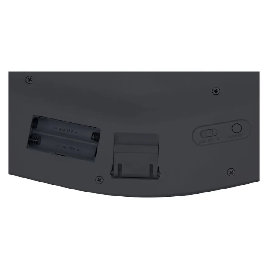 Kensington Pro Fit Ergo - Ensemble clavier et souris sans fil - Azerty - noir