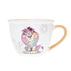 Kiub - Bol timbale a anse lion 550ml - Collection kooks porcelaine