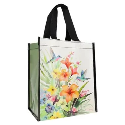 Kiub - Cabas de courses colibris 29,5x26x16,5 - Collection portfolio