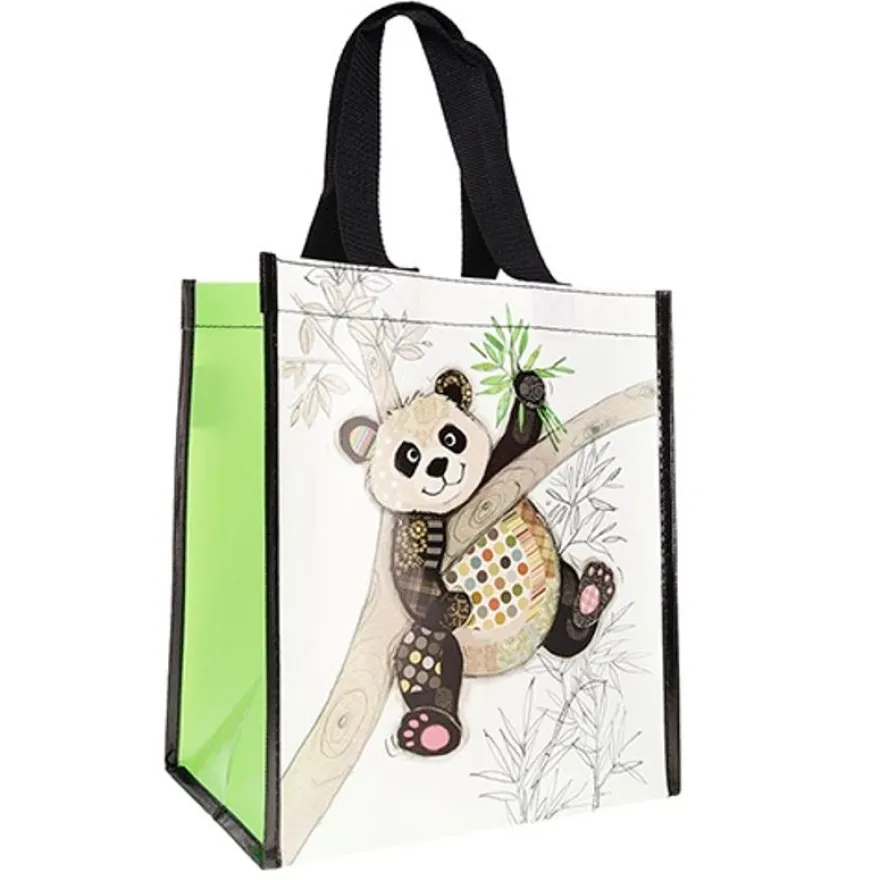 Kiub - Cabas de courses panda 29,5x26x16,5 - Collection kooks